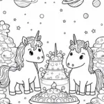 Unicorns in a candy factory