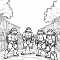 TMNT at a cultural festival