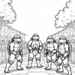 TMNT at a cultural festival