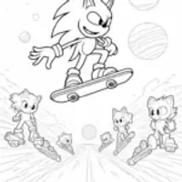 Super Sonic skate park showdown