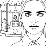 Wednesday Addams at the carnival