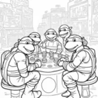 Teenage Mutant Ninja Turtles arcade fun