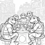 Teenage Mutant Ninja Turtles arcade fun