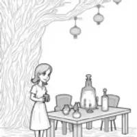 Wednesday Addams at the festival