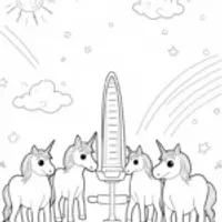 Unicorns at the weather station