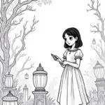 Wednesday Addams at the lantern festival