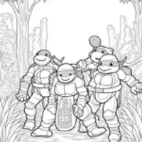 Teenage Mutant Ninja Turtles treasure hunt