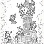 TMNT in the enchanted clock tower