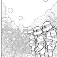 Teenage Mutant Ninja Turtles gardening
