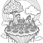 Thanksgiving on a floating island