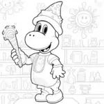 Yoshi the weather wizard