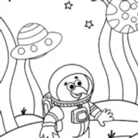 Turkey astronaut exploring space