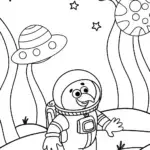 Turkey astronaut exploring space