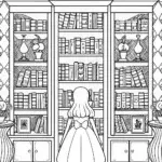 Alice in the magical library
