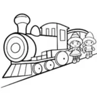 Strawberry Shortcake train adventure