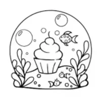 Cupcake Chic at the underwater festival