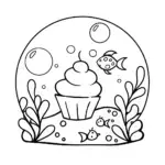 Cupcake Chic at the underwater festival