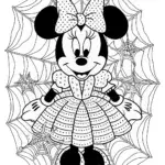 Minnie Mouse’s Halloween costume fun