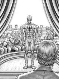 Venom conducting a dark orchestra