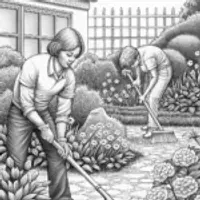 League of Legends champions gardening