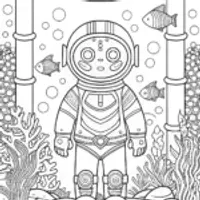 Jasper at the underwater festival