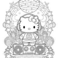 Hello Kitty cosmic music festival