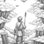 Turkey adventurer on a sky island