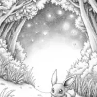 Eevee stargazing night