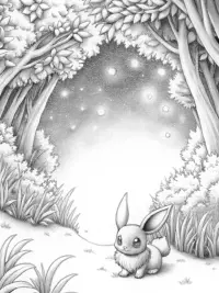 Eevee stargazing night