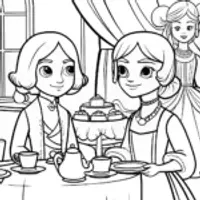 Gabby’s time-traveling tea party