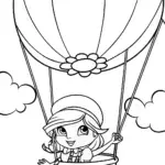 Strawberry Shortcake balloon adventure