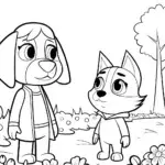 Bluey and Bingo’s garden adventure