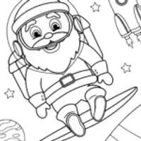 Santa Claus space adventure