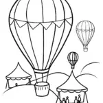 Thanksgiving in a hot air balloon bazaar
