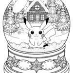 Pikachu’s snow globe adventure