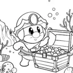 Bowser underwater treasure hunt