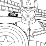 Captain America shield race
