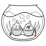 Cupcake Chic’s underwater tea party