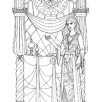 Star Weaver at the enchanted loom