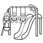 Teenage Mutant Ninja Turtles playground