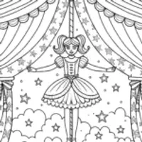 Barbie the ringmaster in the sky