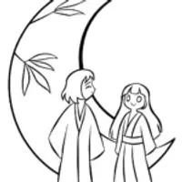 Demon Slayer and Moon Spirit