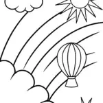 Thunderous flash parade in the sky
