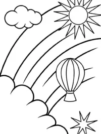 Thunderous flash parade in the sky