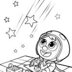 Cheeky Chocolate picnic on a comet