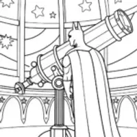 Batman at the enchanted observatory