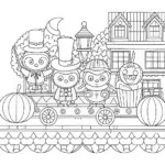 Thanksgiving parade of unlikely friends