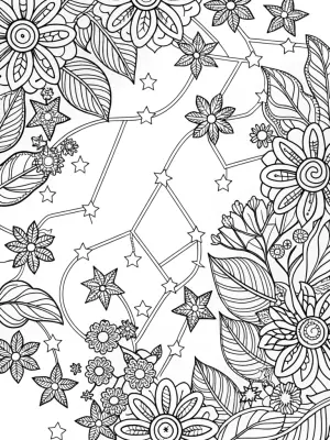 Orion through the seasons coloring pages