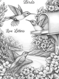 Birds delivering love letters