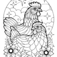 Chickens charting the stars